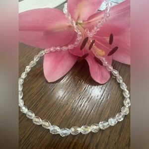 New Necklace Elegant crystal bead